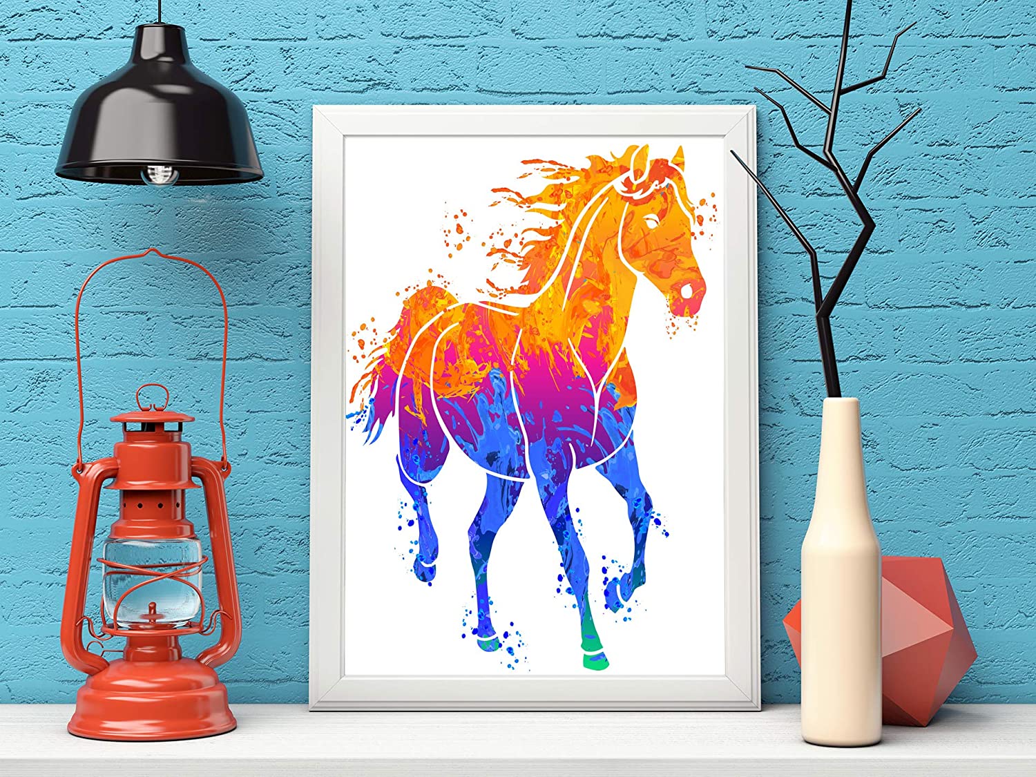 Horses Designs Lampshades Ideal To Match Stallion Horses Wall Decals & Stickers 