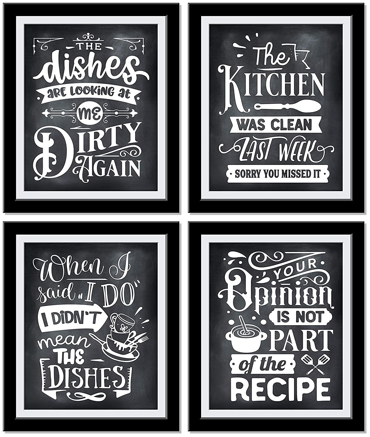 Funny Kitchen Quote The Dishes Are Looking At Me Dirty Again Metal
